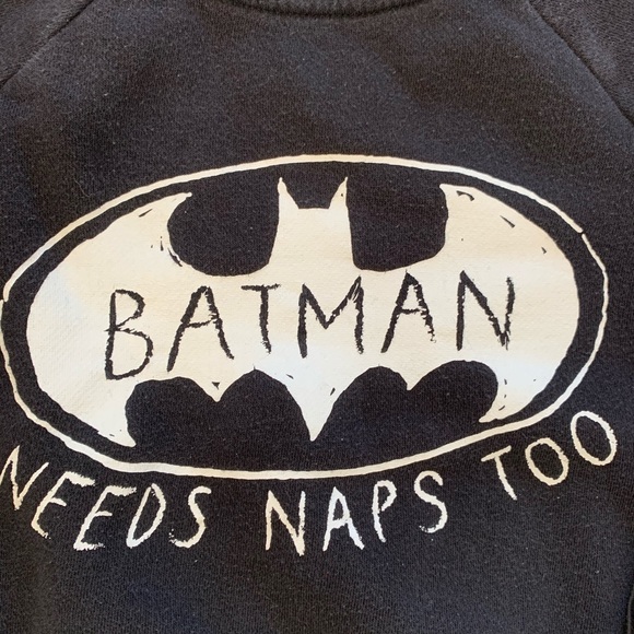 H&M Batman Sweatshirt and Tee Size 2-3Y - Picture 6 of 11